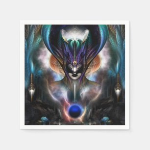 Taidushan sai Spirit of Power WD Paper Napkins Servetten