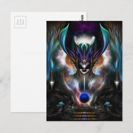 Taidushan Sai Spirit Power WD Briefkaart (Voorkant / Achterkant)