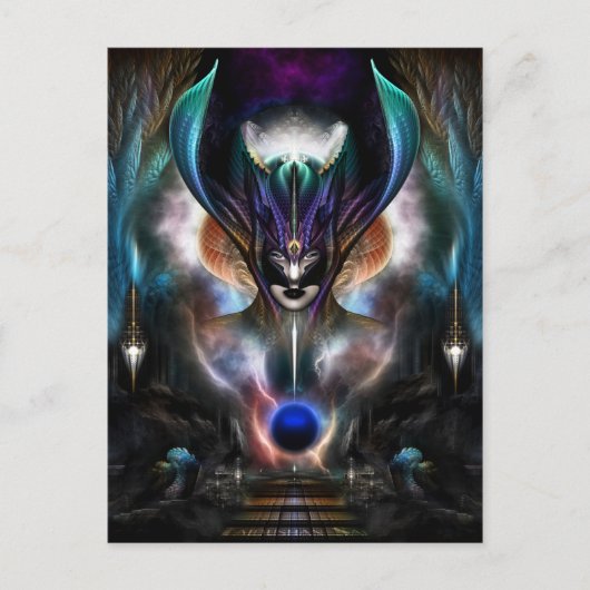 Taidushan Sai Spirit Power WD Briefkaart (Voorkant)