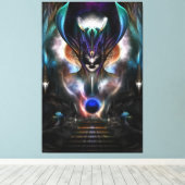 Taidushan Sai Spirit Power WD Canvas print (Insitu (Houten vloer))