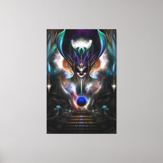 Taidushan Sai Spirit Power WD Canvas print (Voorkant)