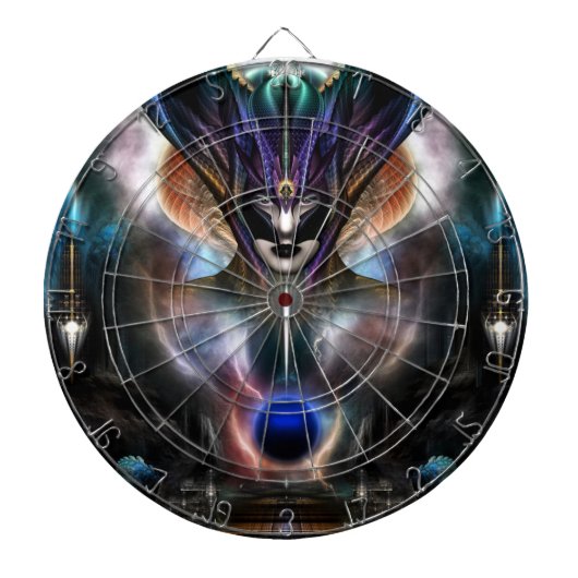 Taidushan Sai Spirit Power WD Dartbord (Voorkant)