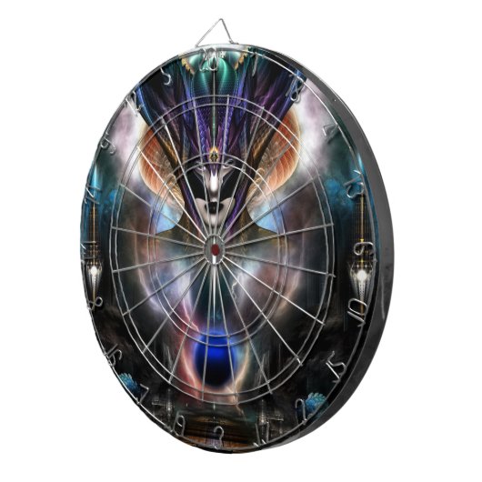 Taidushan Sai Spirit Power WD Dartbord (Voorkant Rechts)