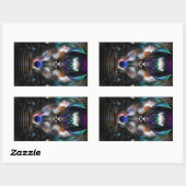 Taidushan Sai Spirit Power WD Rechthoekige Sticker (Vel)