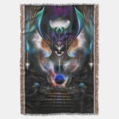 Taidushan Sai Spirit Power WD Throw Blanket Deken (Voorkant Verticaal)
