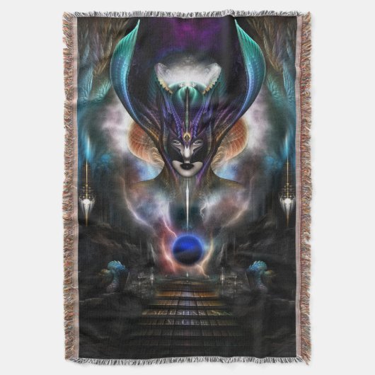 Taidushan Sai Spirit Power WD Throw Blanket Deken (Voorkant Verticaal)