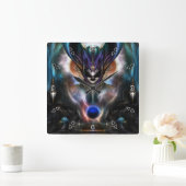 Taidushan Sai Spirit Power WD Vierkante Klok (Huis)