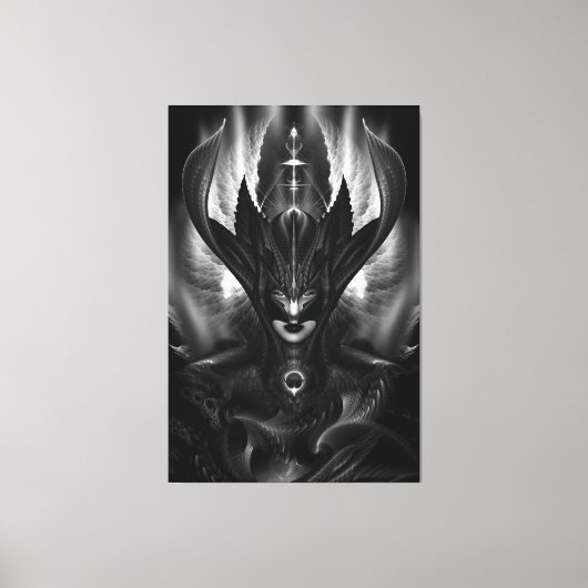 Taidushan Sai Talons of Time BlackSun Canvas Print (Voorkant)