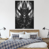 Taidushan Sai Talons of Time BlackSun Canvas Print (Insitu (Slaapkamer))