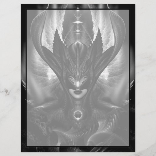 Taidushan Sai Talons of Time BlackSun Letterhead Briefhoofd (Voorkant)
