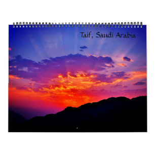 Taif, Saudi-Arabië Kalender