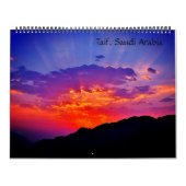 Taif, Saudi-Arabië Kalender (Hoes)