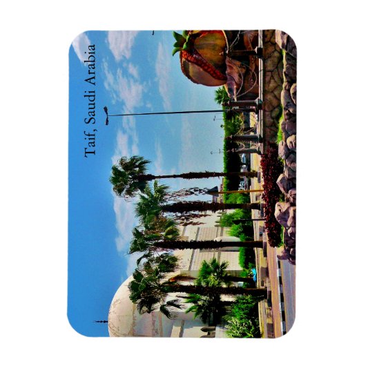 Taif, Saudi-Arabië Magneet (Verticaal)