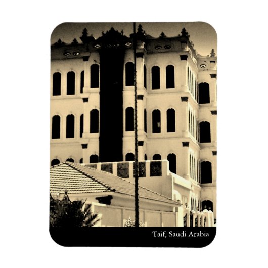 Taif, Saudi-Arabië Magneet (Verticaal)