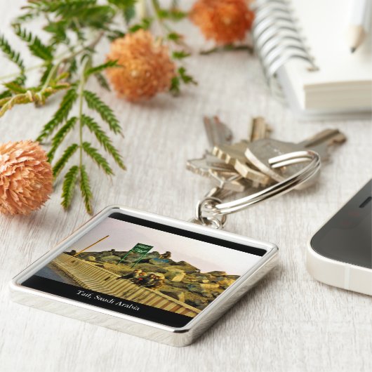 Taif, Saudi-Arabië Sleutelhanger (Zijkant)