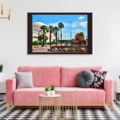 Taif Scene Canvas Afdruk (Insitu (Woonkamer))