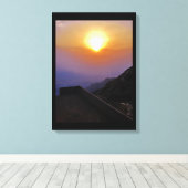 Taif Sunset Canvas Afdruk (Insitu (Houten vloer))
