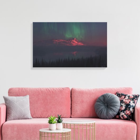 Taiga Canvas Afdruk (Insitu (Woonkamer))