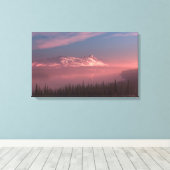 Taiga (dageraad) drieluik canvas afdruk (Insitu (Houten vloer))