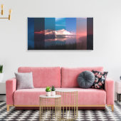 Taiga (serie) canvas afdruk (Insitu (Woonkamer))