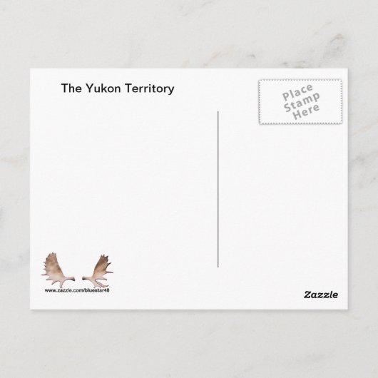 Taiga Summer Briefkaart (Achterkant)