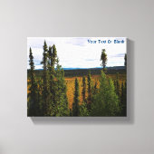 Taiga Summer Canvas Afdruk (Voorkant)