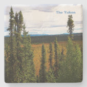 Taiga Summer Stenen Onderzetter (Voorkant)