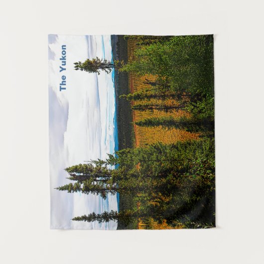 Taiga Summer - Yukon Wandkleed (Voorkant)