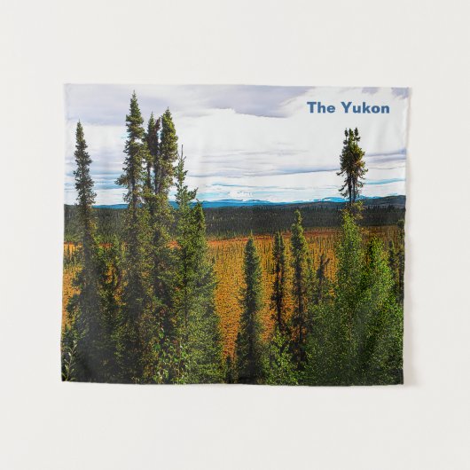 Taiga Summer - Yukon Wandkleed (Voorkant (horizontaal))