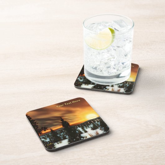 Taiga Sun Bier Onderzetter (Rechterzijde)