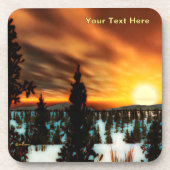 Taiga Sun Bier Onderzetter (Voorkant)