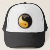 Taijitu_geel Trucker Pet (Voorkant)