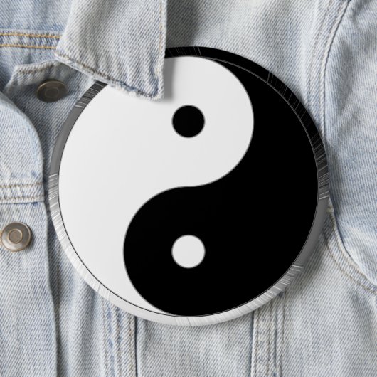 Taijitu Ronde Button 6,0 Cm (In situ)