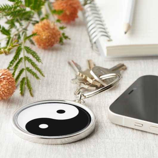 Taijitu Sleutelhanger (Zijkant)