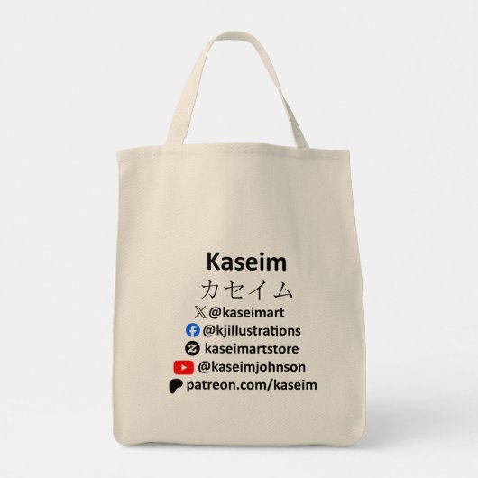 Taiko Drummer Akiko Kruidenier Canvas tas (Achterkant)