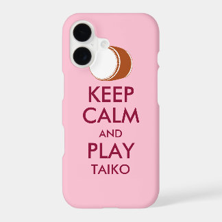 Taiko Gifts Keep Calm en Play Taiko Drum Custom