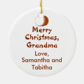 Taiko Gifts Keep Calm en Play Taiko Drum Custom Keramisch Ornament (Achterkant)