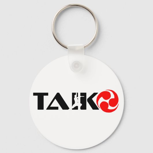 Taiko Guy (Ontwerp 1) Sleutelhanger (Voorkant)