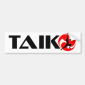Taiko Guy (Ontwerp 3) Bumpersticker (Voorkant)