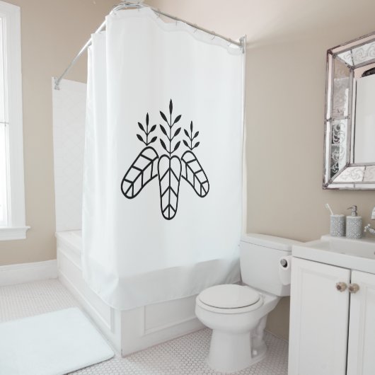 Taiko paulownia douchegordijn (In situ)