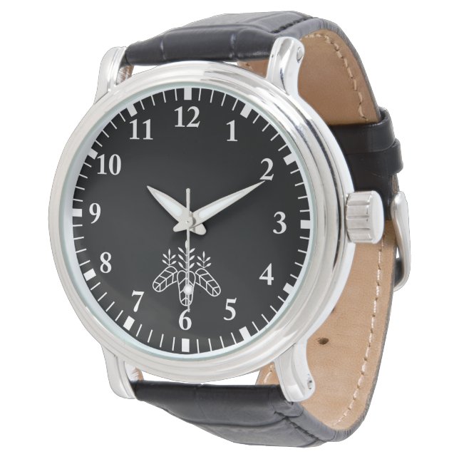 Taiko paulownia horloge (Gekanteld)