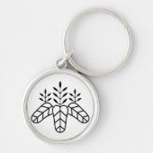 Taiko paulownia sleutelhanger (Voorkant)