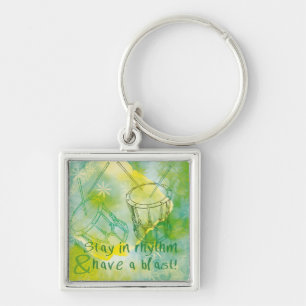 Taiko sleutelhanger met leuke quote