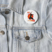 TaikoGirl Loud (dreadlocks) Ronde Button 5,7 Cm (In situ)