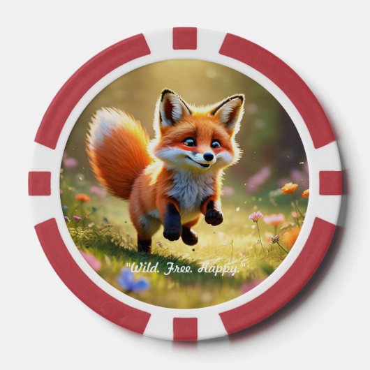 "Tail-Chasing Fun" Poker Chips (Voorkant)