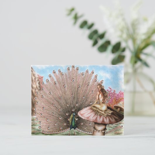 Tail draaien briefkaart (Staand voorkant)