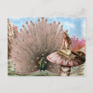 Tail draaien briefkaart