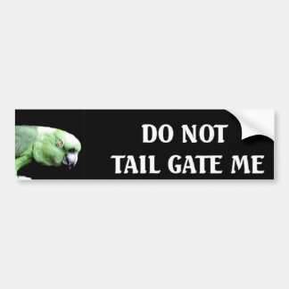 Tail Gate niet Bumpersticker