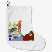 Tail harem grote kerstsok (Voorkant)