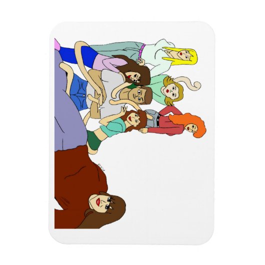 Tail harem magneet (Verticaal)